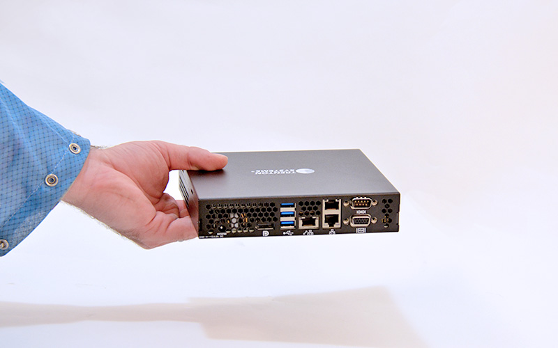 Our newest ION Mini PC, the perfect industrial PC. It's ruggedized, hardened and fits in the palm of your hand